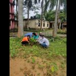 ADC Jyotiremoy Daimary planting Sapling in the college