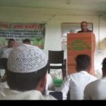 Dr.Bahar Uddin laskar delivering lecture